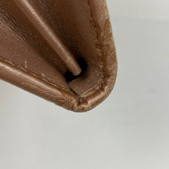 Gucci Guccisima Bifold Long Wallet Lovely Heart Shima Metallic Pink - Picture 4 of 7